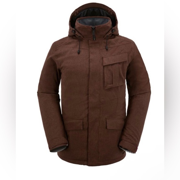 Volcom Other - Men’s Volcom Mails Ins Jacket Near to New Condition no Flaws Brown Size Medium